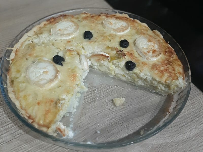 Cliquez pour zoomer ! Tarte aux poireaux Thermomix par loumimilou