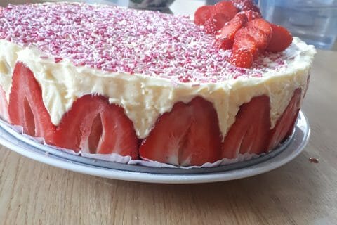 Cliquez pour zoomer ! Fraisier Thermomix par hellodiee34