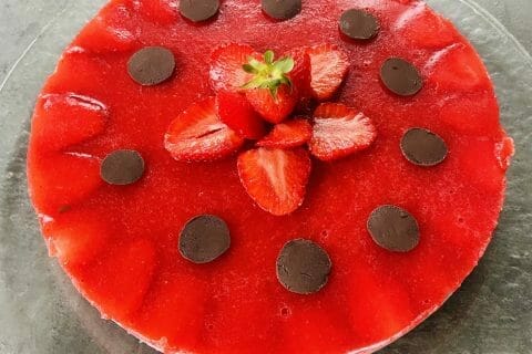 Cliquez pour zoomer ! Bavarois aux fraises Thermomix par linecaro