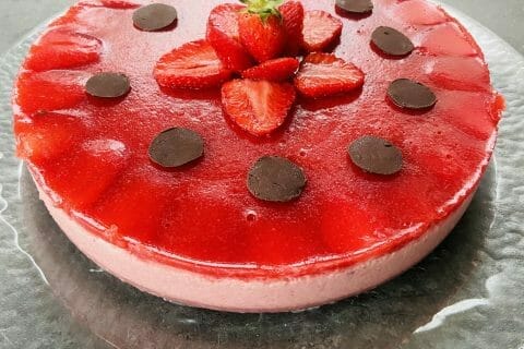 Cliquez pour zoomer ! Bavarois aux fraises Thermomix par linecaro