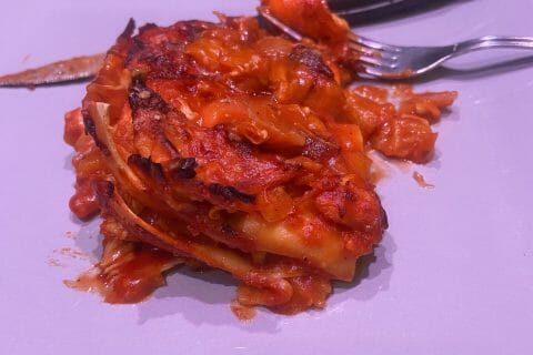 Cliquez pour zoomer ! Lasagnes au poulet et poivrons Thermomix par linecaro