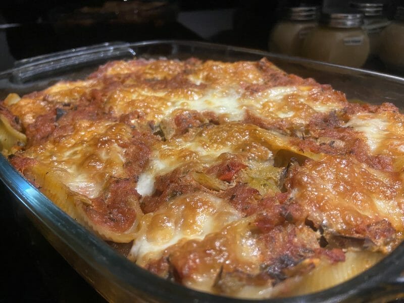 Cliquez pour zoomer ! Cannellonis farcis aux aubergines et courgettes Thermomix par linecaro