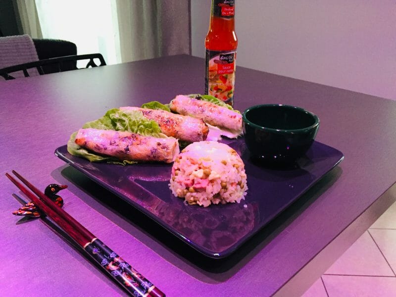 Cliquez pour zoomer ! Nems au poulet Thermomix par linecaro