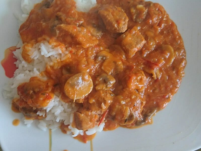 Cliquez pour zoomer ! Veau Marengo Thermomix par gvalou85