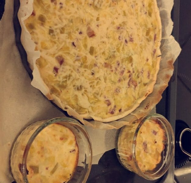 Cliquez pour zoomer ! Tarte aux poireaux Thermomix par Wendy