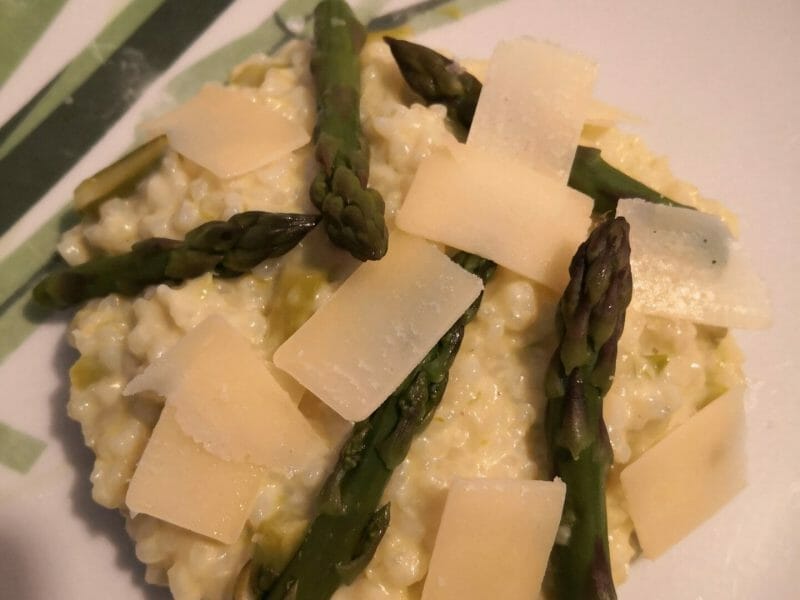 Cliquez pour zoomer ! Risotto aux asperges vertes Thermomix par romy78