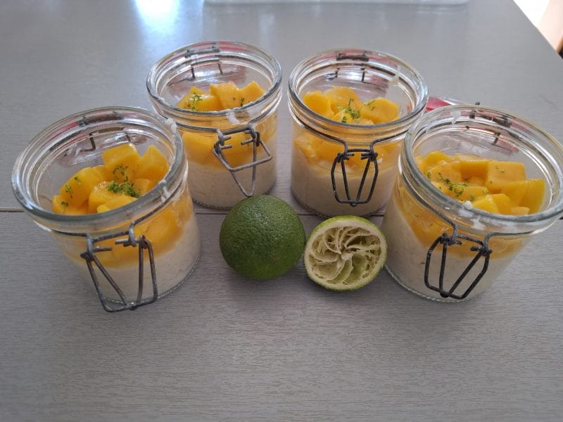 Cliquez pour zoomer ! Riz au lait de coco et mangue Thermomix par amcb67