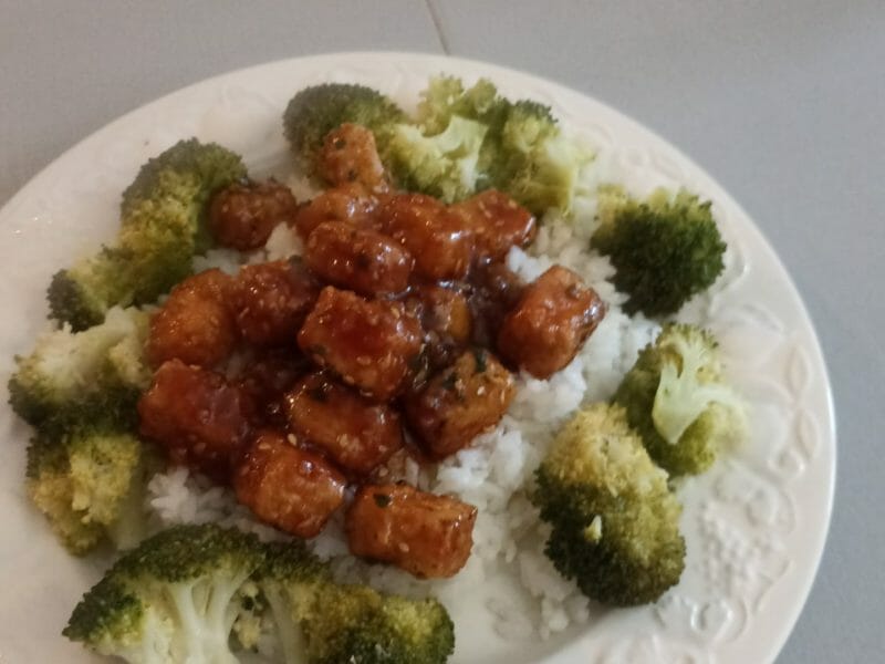 Cliquez pour zoomer ! Tofu sauté aux graines de sésame Thermomix par amcb67