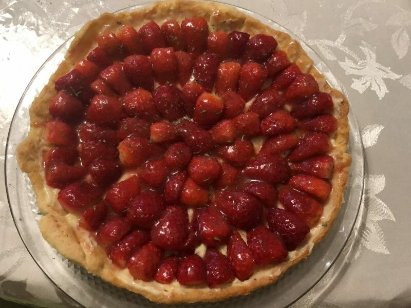 Cliquez pour zoomer ! Tarte aux fraises Thermomix par shupa