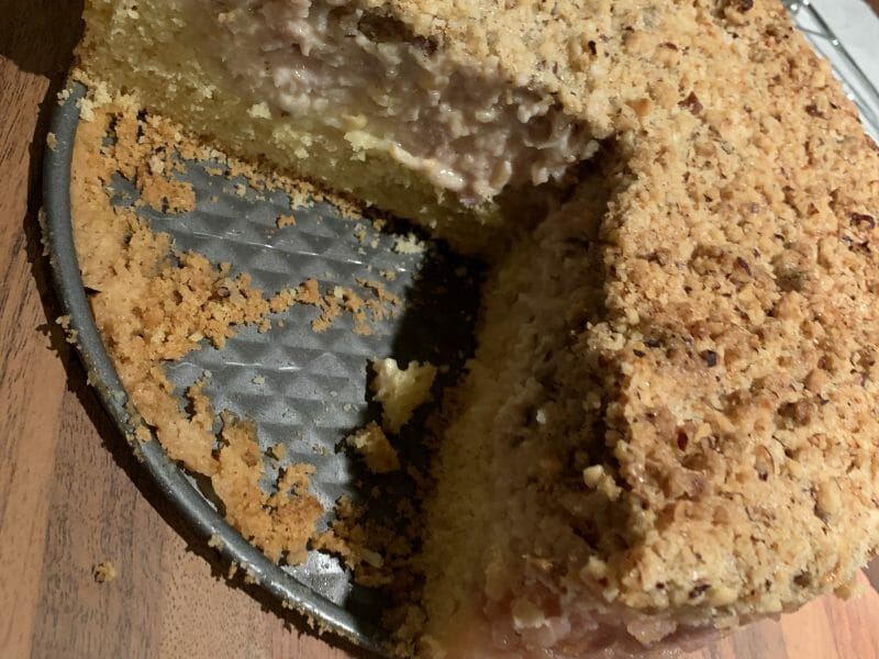 Cliquez pour zoomer ! Tarte aux pommes façon crumble Thermomix par chaaa68