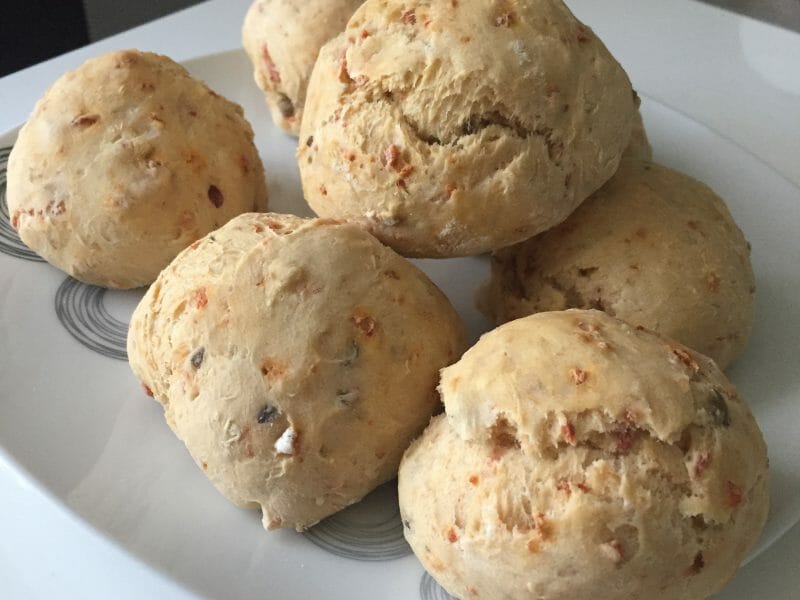 Cliquez pour zoomer ! Petits pains au chorizo Thermomix par chaaa68