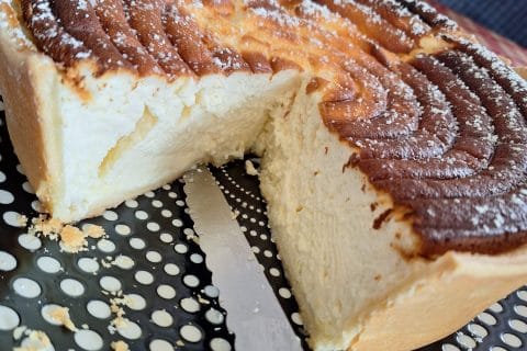 Cliquez pour zoomer ! Tarte au fromage blanc Thermomix par J🍩S🥕