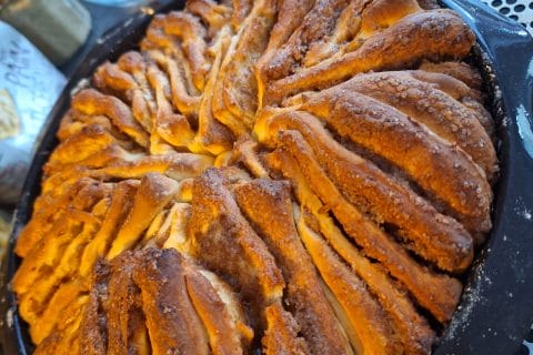 Cliquez pour zoomer ! Brioche à effeuiller à la cannelle Thermomix par J🍩S🥕
