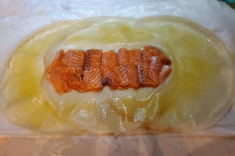 Cliquez pour zoomer ! Feuilleté saumon et poireaux Thermomix par Merza64