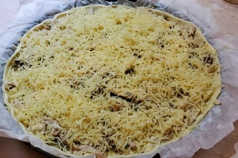 Cliquez pour zoomer ! Tarte au poulet et champignons Thermomix par Merza64
