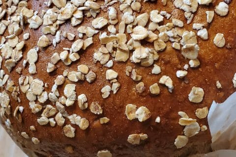 Cliquez pour zoomer ! Pain aux flocons d’avoine et au miel Thermomix par Merza64