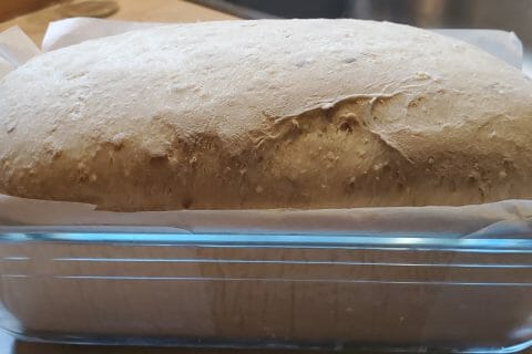 Cliquez pour zoomer ! Pain aux flocons d’avoine et au miel Thermomix par Merza64