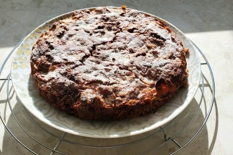 Cliquez pour zoomer ! Gâteau aux pommes, noix et raisins secs Thermomix par Merza64