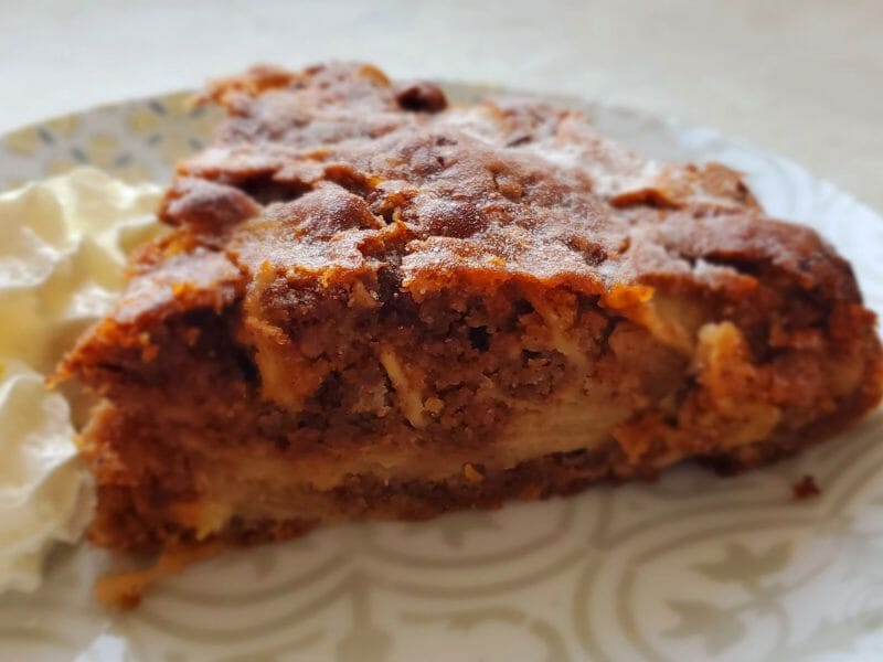 Cliquez pour zoomer ! Gâteau aux pommes, noix et raisins secs Thermomix par Merza64