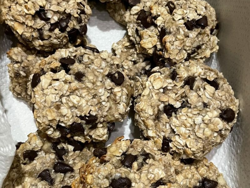 Cliquez pour zoomer ! Biscuits avoine, banane et chocolat Thermomix par sand544