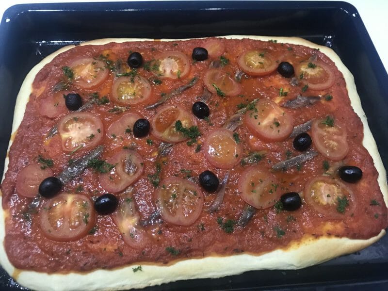 Cliquez pour zoomer ! Pizza algérienne Thermomix par sand544