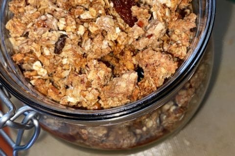 Cliquez pour zoomer ! Granola dattes et banane Thermomix par shahynaz