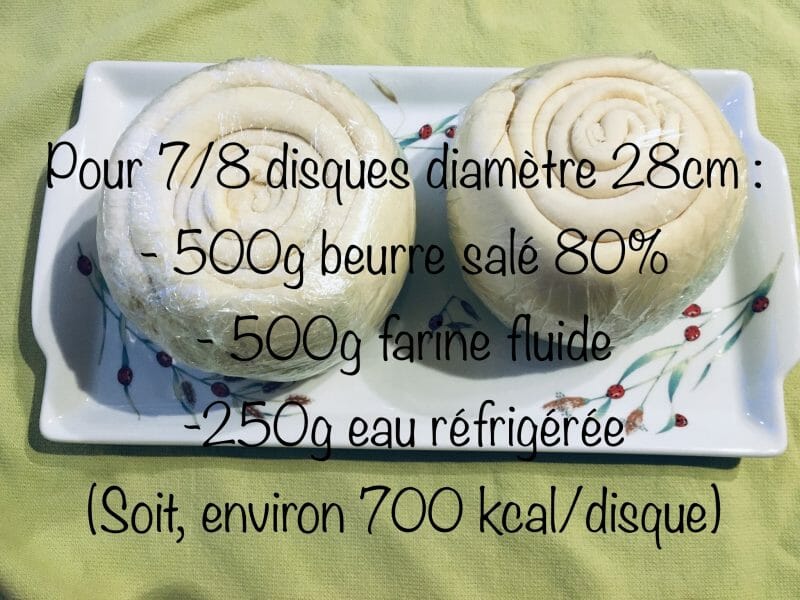 Cliquez pour zoomer ! Pâte feuilletée en escargot Thermomix par sabcab