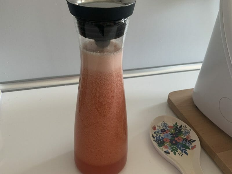 Cliquez pour zoomer ! Limonade à la fraise Thermomix par carole73