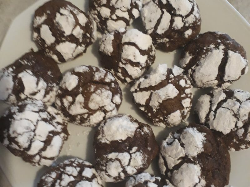 Cliquez pour zoomer ! Craquelés au chocolat Thermomix par julielefevre