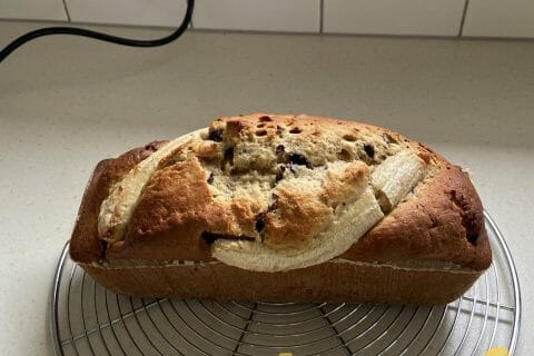 Cliquez pour zoomer ! Cake banane et pépites de chocolat Thermomix par yenorapa
