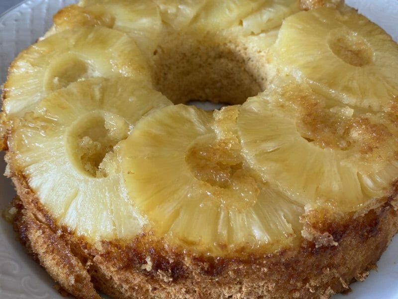 Cliquez pour zoomer ! Gâteau renversé à l’ananas Thermomix par arkangelo