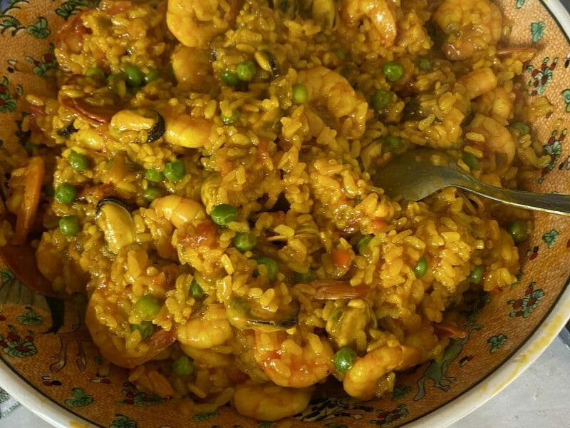 Cliquez pour zoomer ! Paella Thermomix par arkangelo