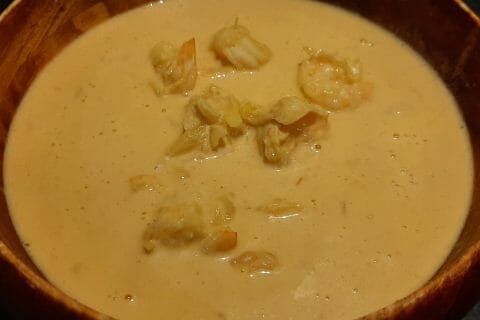 Cliquez pour zoomer ! Curry de crevettes au lait de coco Thermomix par Tatamimi