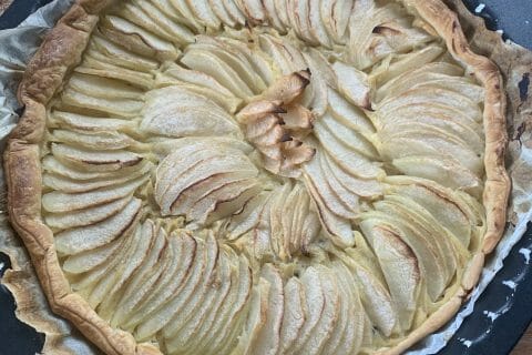 Cliquez pour zoomer ! Tarte aux pommes alsacienne Thermomix par gwen56450