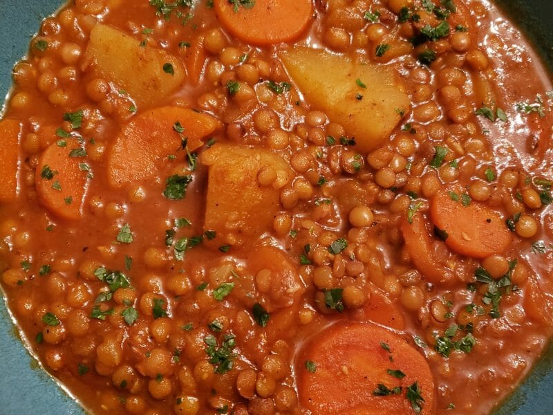 Cliquez pour zoomer ! Soupe de lentilles – 3dess Thermomix par Sofia