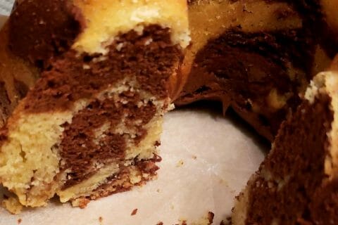 Cliquez pour zoomer ! Marbré au chocolat Thermomix par Sofia