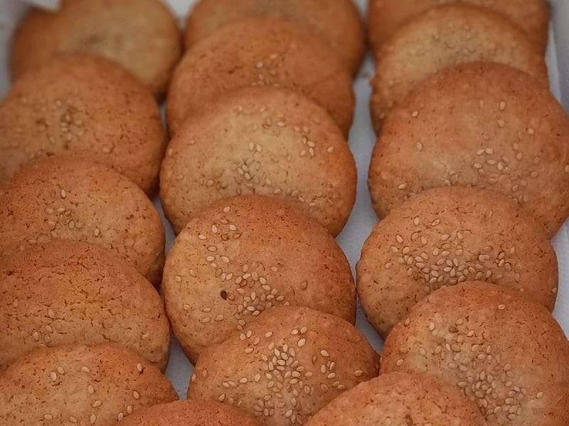 Cliquez pour zoomer ! Biscuits au sésame Thermomix par gaelle09