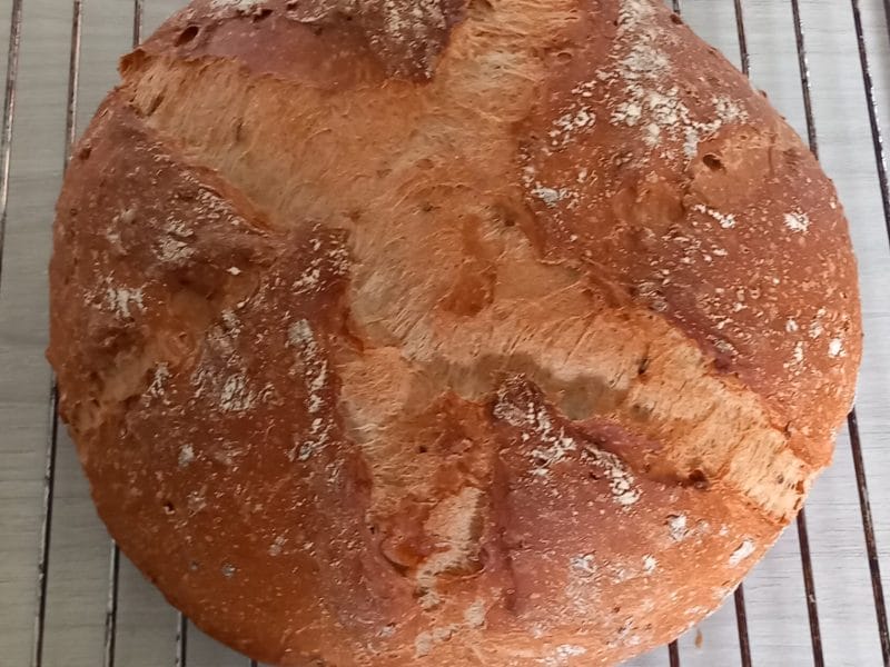 Cliquez pour zoomer ! Pain Cocotte Thermomix par gaelle09