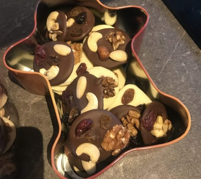 Cliquez pour zoomer ! Mendiants au chocolat Thermomix par Elise54