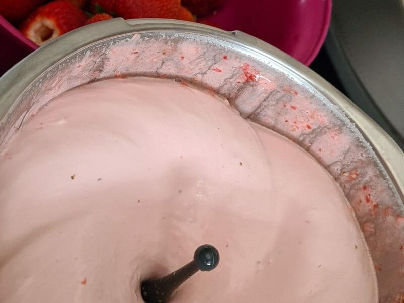 Cliquez pour zoomer ! Mousse de fraises Thermomix par Mélou68
