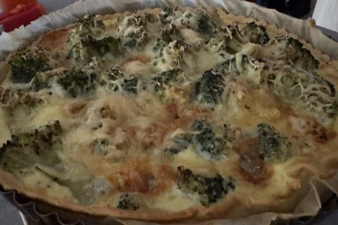 Cliquez pour zoomer ! Tarte aux brocolis et roquefort Thermomix par Angy57000