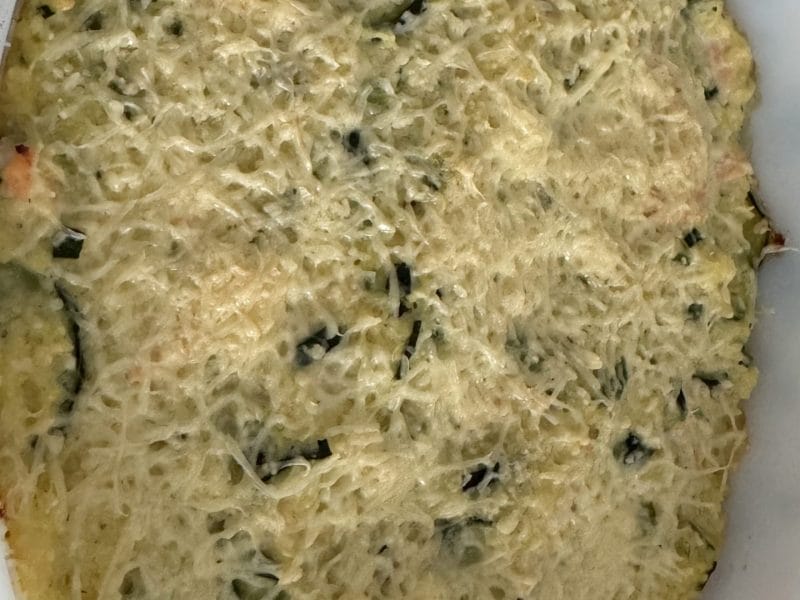 Cliquez pour zoomer ! Gratin de perles, saumon et courgettes Thermomix par Angy57000