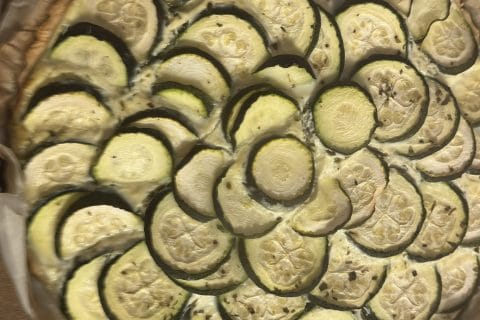 Cliquez pour zoomer ! Tarte courgettes et ricotta Thermomix par Angy57000