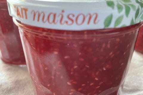 Cliquez pour zoomer ! Confiture de framboises Thermomix par Angy57000