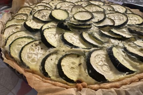 Cliquez pour zoomer ! Tarte courgettes et ricotta Thermomix par Angy57000