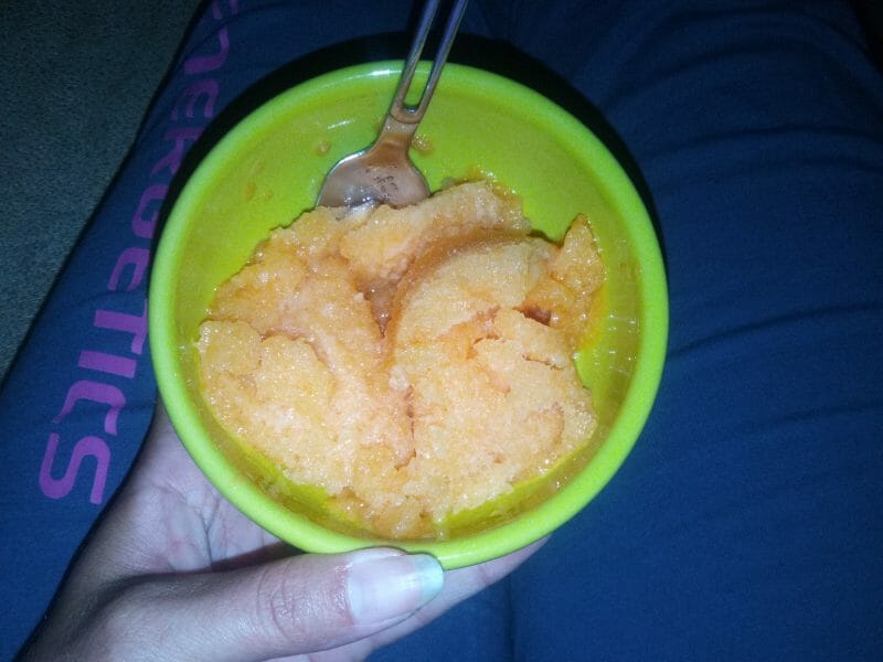 Cliquez pour zoomer ! Sorbet melon Thermomix par christelle@24
