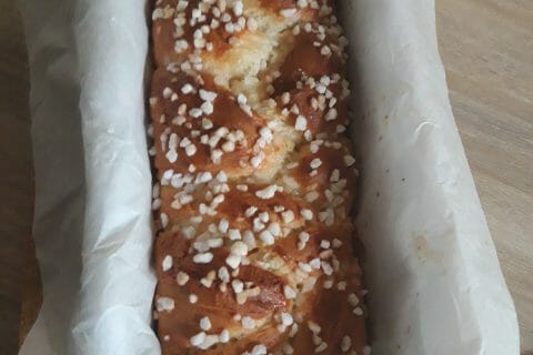 Cliquez pour zoomer ! Brioche tressée à la mie filante Thermomix par sabcluz