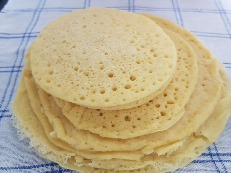 Cliquez pour zoomer ! Baghrir – Crêpes mille trous Thermomix par bulmasfer