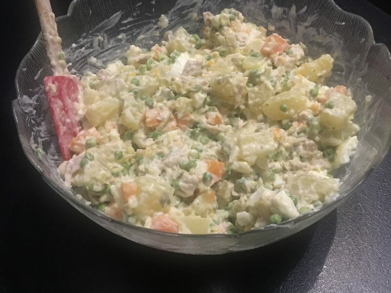 Cliquez pour zoomer ! Salade russe Thermomix par cecile9306