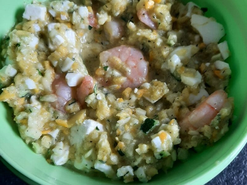 Cliquez pour zoomer ! Salade de courgettes à la feta Thermomix par drine977